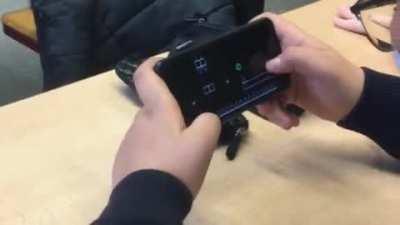 My classmate is a genius