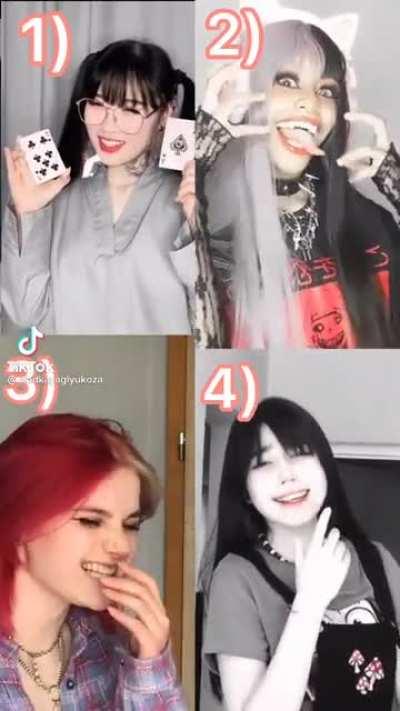 Which one do you think is the cringed?