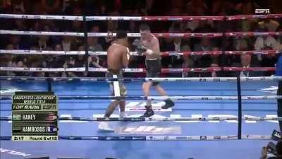 Devin Haney's 1-2 vs George Kambosos
