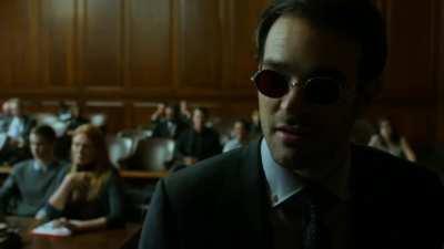 Lawyer Matt is just as badass as he is as Daredevil