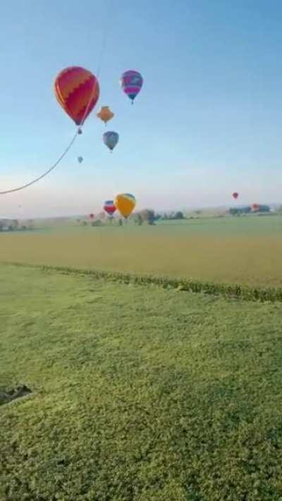 Selfie from Hot Air Balloon