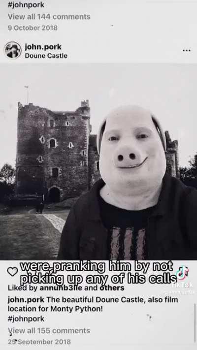 Speed R.I.P John Pork