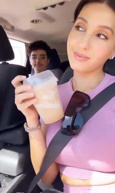 Nora Fatehi Milk Wagons