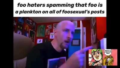 all the foo fans depicted in one vid (i’m foosexual btw)
