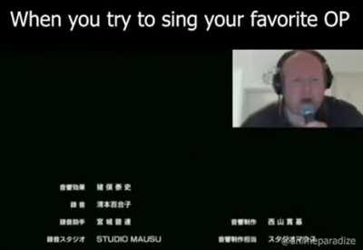 What's that anime OST which you can sing properly?