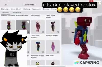 IF KARKAT PLAYED ROBLOX (voiced by me)