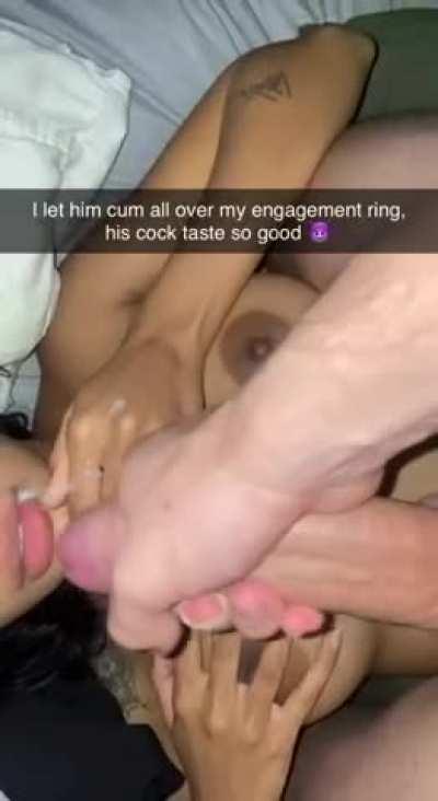 Want to cum on slutty girl like she? Try Hot Dates, link in comments