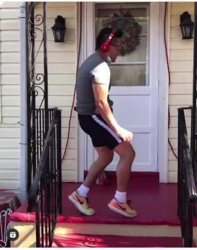 Me dropping off my $8.50 order I accepted because the total may be higher.