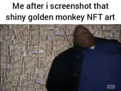 Shiny golden monkey
