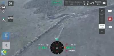 A Russian MT-LB desperately tried to reach Ukrainian positions. It managed to survive one FPV strike — but its luck ran out when it «discovered» an anti-tank mine blocking its path. North of the village of Tykhe, Kharkiv region.