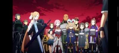 (SPOILER CLIP) SAO War of underworld episode 19!! #kirisuna4ever moment!!!