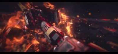 Ash scene in titanfall is animated in the apex trailer