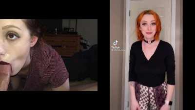 Two sides of the same person