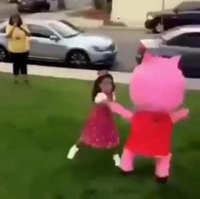 peppa is really disappointed