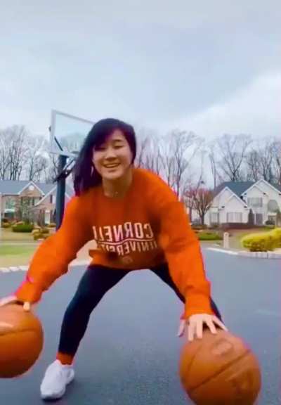 She’s smooth 🏀