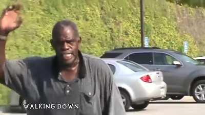 NPCMoment#1| When a Camera man asking a stranger to say something for the audience.