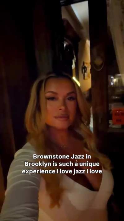 While at Brownstone Jazz in Brooklyn, from IG 4.21.2026