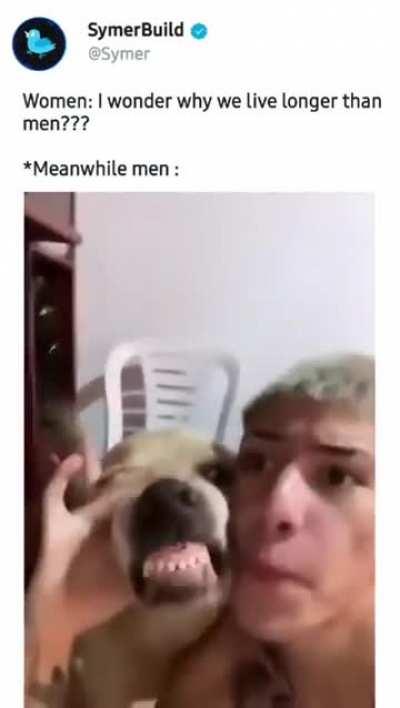 just a guy and his wholesome dog making beats