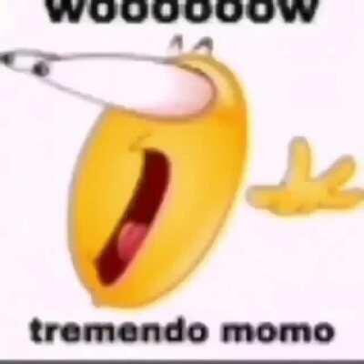 Tremendo momo del de abajo
