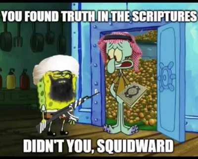 Alhamdulillah Squidward