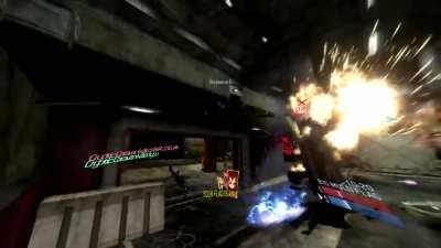 Something i've never seen before. Died so hard the entire HUD flipped!