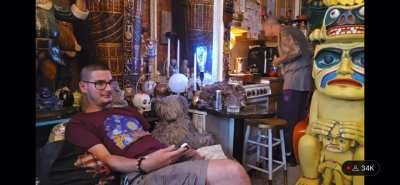 This was a planned attack, look at his smile, and him break the fourth wall right at the end with that smirk and glance at the camera 