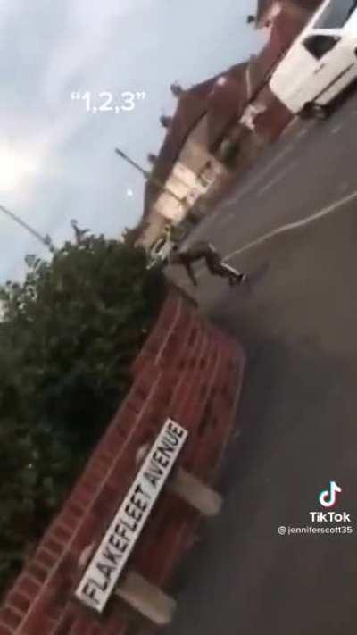 I hope she didn't find that seagull...