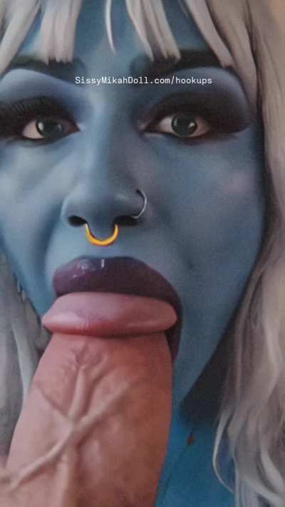 blue Mikah Blowjob (should I make more?)