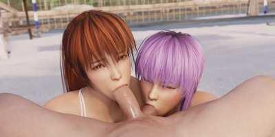 Kasumi & Ayane (Lazyprocrastinator) [Dead or Alive]
