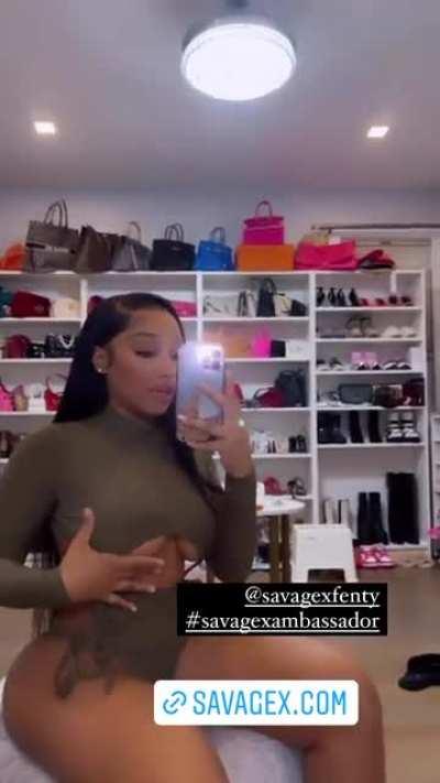 She’s on fire recently