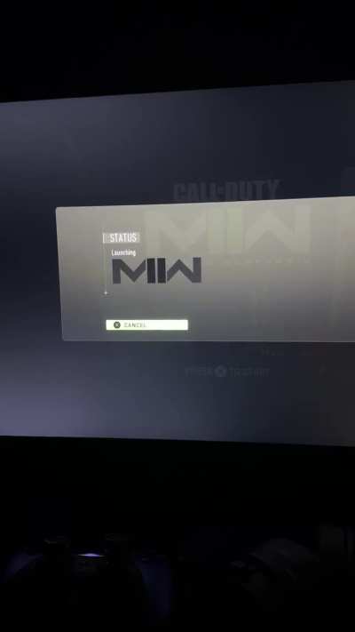 MW2 campaign not launching on PS5