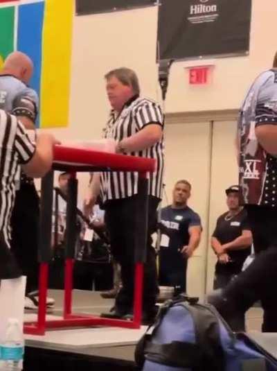 This guy is the arm wrestling world champion