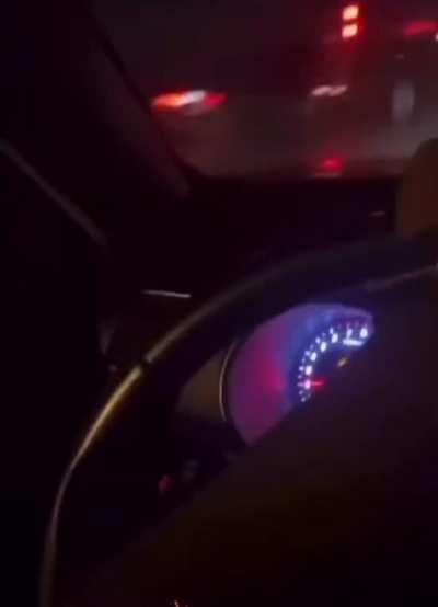 Rav runs over a tire 🚀