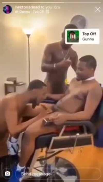 DaBaby getting da haircut