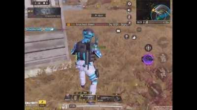 Imagine getting knocked 3-4 times in a minute