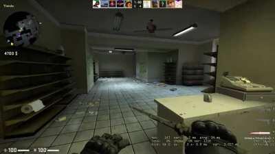 Very fast Ace with M4A4 (silver elite)