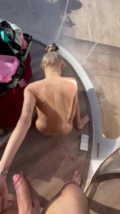 the more people see us the bigger orgasm I have