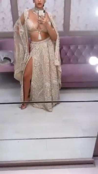 Nora Fatehi letting it all out!