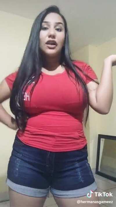 Busty sisters.. younger one has potential 😎