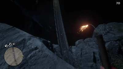 I was standing enjoying the view when I tried my luck and this happened