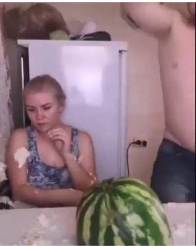 In mother Russia, this is how we make fruit and veggies salad.