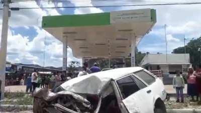 This happened a few days ago in Bolivia