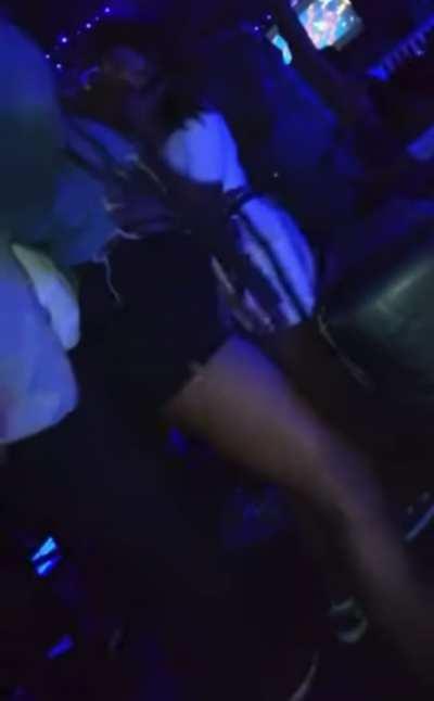 Lil mama know what she doing 🍆