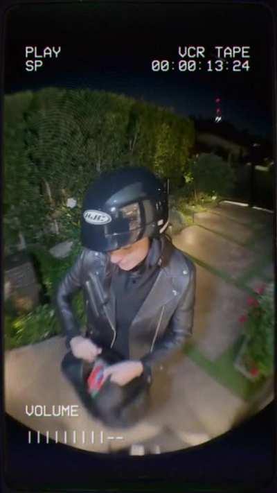 POV the most beautiful delivery woman in the world is knocking on your door (IG Post)