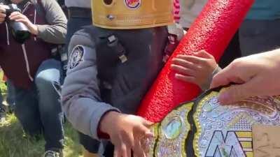 Little Josh became a legend today