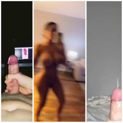 Dancing those cocks dry