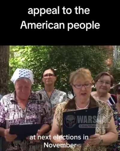 The Putin Army's Elite Unit has an authoritative message for the American people.