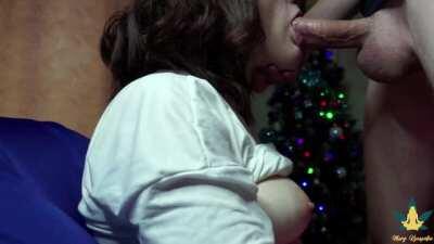 Cutie Mary Sucks His Cock Again [OC]