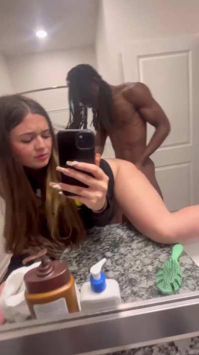 I was looking at him all night hoping he would notice me.. he finally followed me to the bathroom and gave me what I wanted 