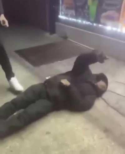 Socked tf outta his ass 🤣🤣🤣